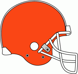 Cleveland Browns 1975-1995 Helmet Logo iron on paper